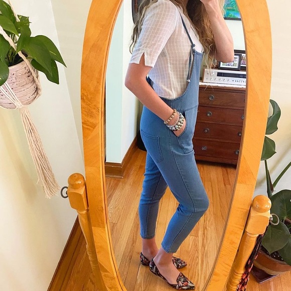 Vintage Denim Overalls🌻 - Picture 3 of 4